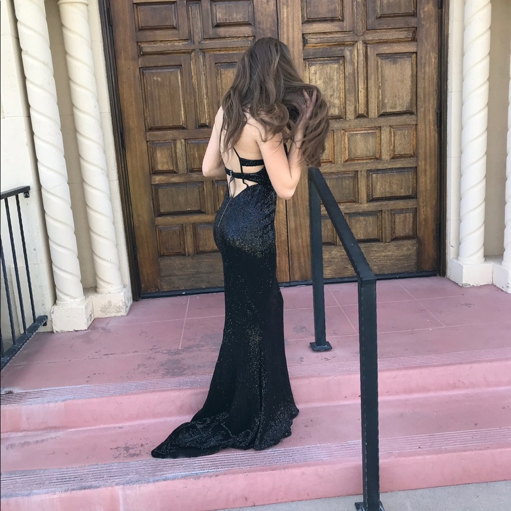 Abyssbyabby black prom dress